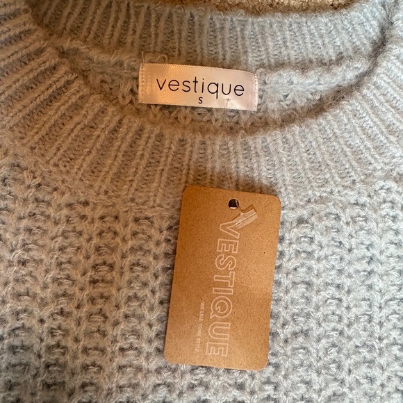 Vestique Cornelia Street Sweater long sleeve light blue Small - Picture 8 of 9